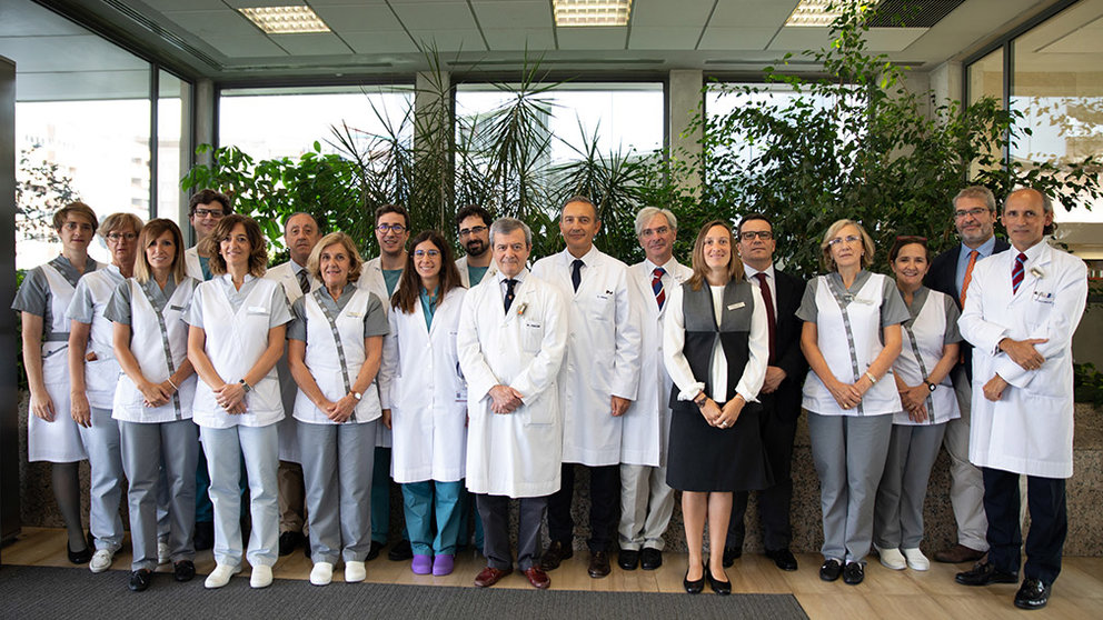 Equipo de Urologia de la Clínica Universidad de Navarra. CEDIDA