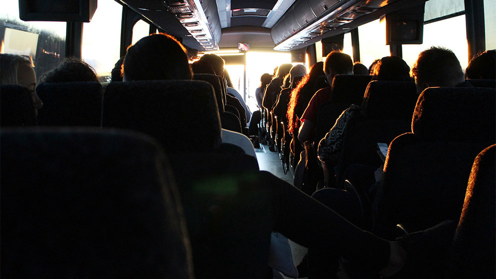 Imagen de archivo del interior de un autobús escolar. ARCHIVO