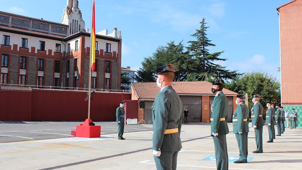 Acto de la Guardia Civil en conmemoración de la festividad de la Virgen del Pilar. GUARDIA CIVIL