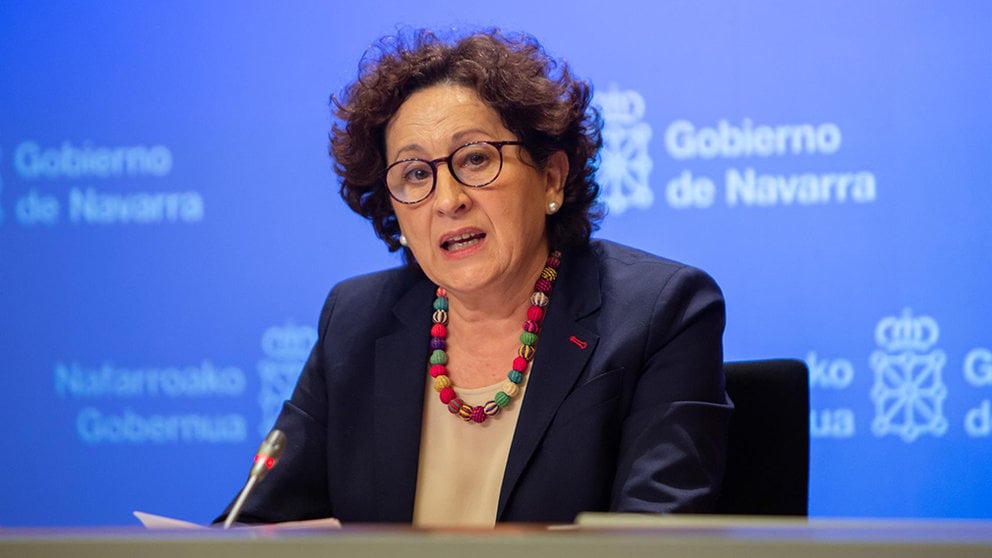 La consejera de Derechos Sociales, Mari Carmen Maeztu. GOBIERNO DE NAVARRA
