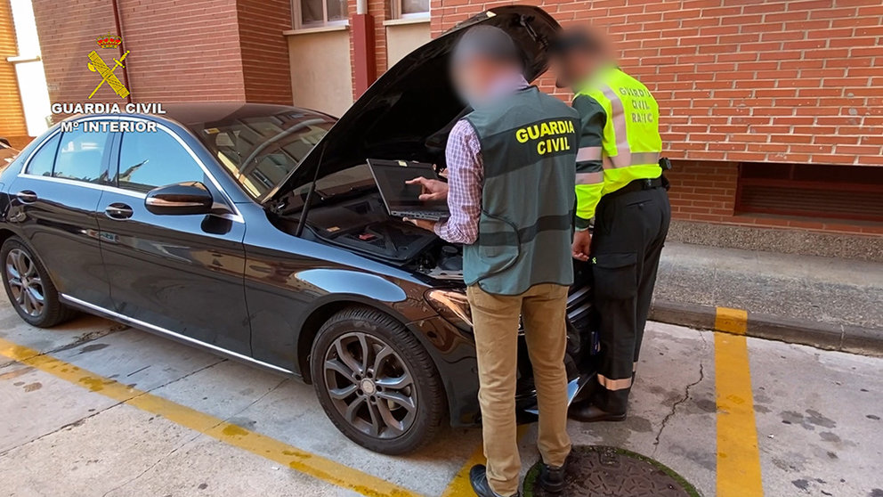 Operación Altana desarrollada por la Guardia Civil de Navarra. CEDIDA