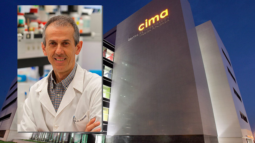 El doctor Pablo Sorobe, uno de los investigadores de la vacuna contra el coronavirus del Centro de Investigación Médica Aplicada Universidad de Navarra (CIMA).