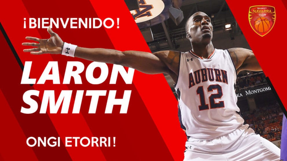 Laron Smith es nuevo jugador del Basket Navarra