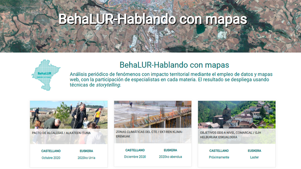 Proyecto BehaLUR, del Gobierno de Navarra. CEDIDA