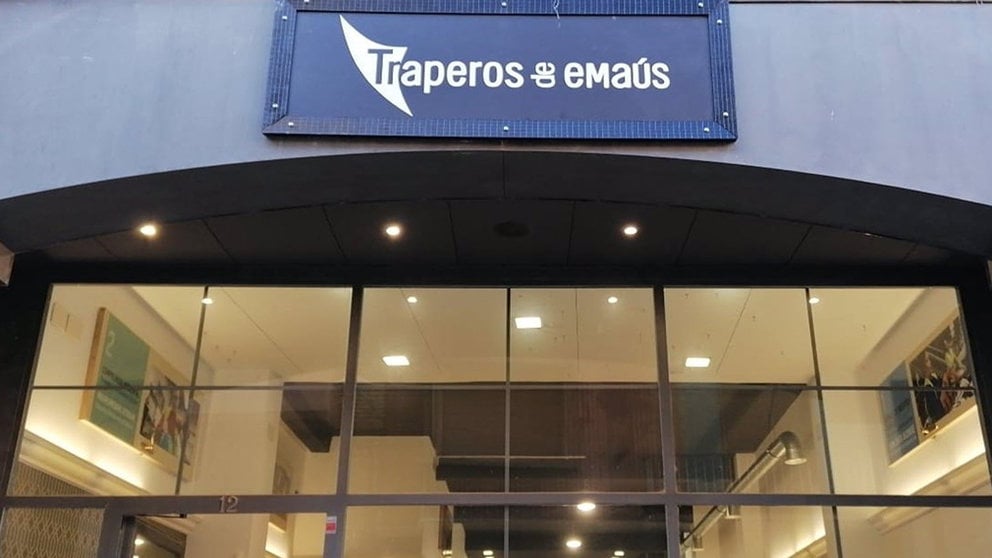 Nuevo rastro de Traperos de Emaús en Tudela. EUROPAPRESS