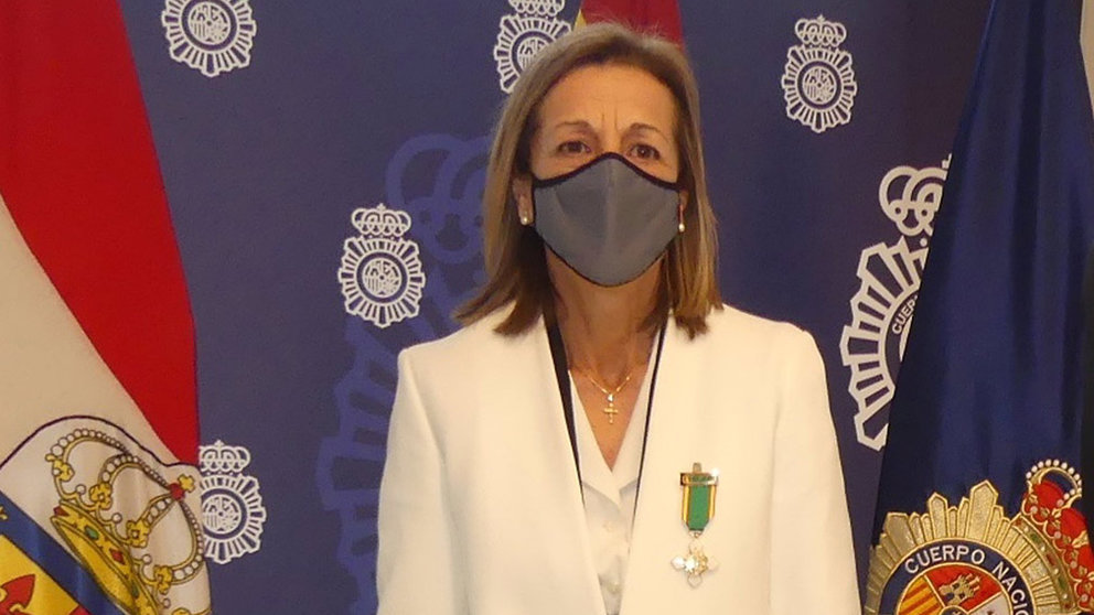 08/02/2021 La Magistrada Carmen Araujo el pasado 15 de octubre tras ser condecorada con la Cruz con Distintivo Blanco en la Jefatura Superior de
Policía de La Rioja.
POLITICA ESPAÑA EUROPA LA RIOJA
TSJR
