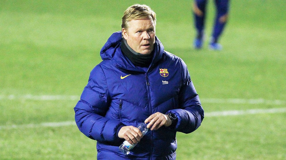 Ronald Koeman es el entrenador del FC Barcelona.Europa Press.