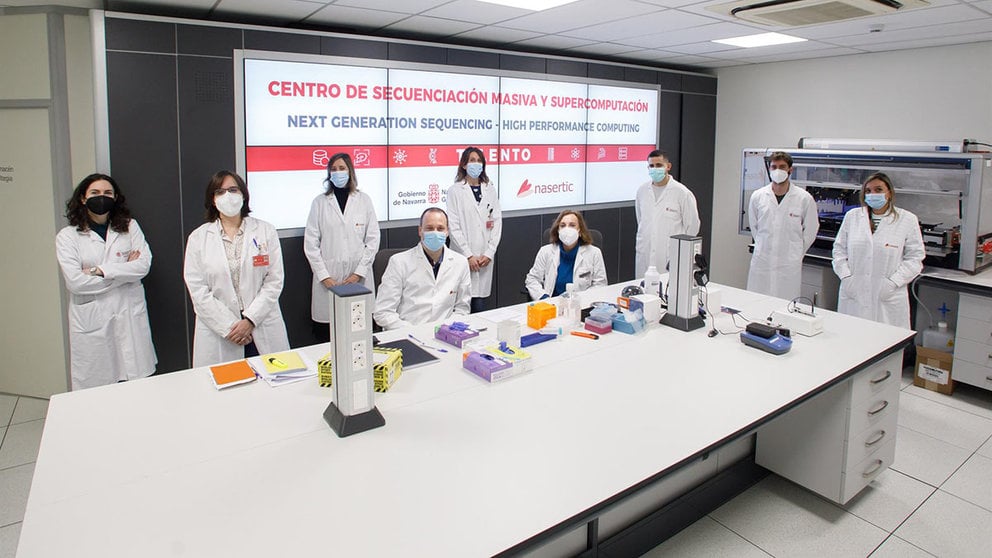 Equipo formado por el personal del Servicio de Microbiología Clínica del Complejo Hospitalario de Navarra (CHN) y de la empresa pública NASERTIC. GOBIERNO DE NAVARRA