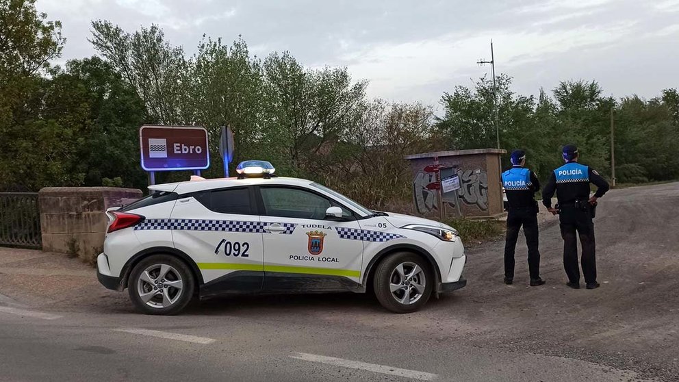 Agentes de la Policía Municipal de Tudela. CEDIDA (1)