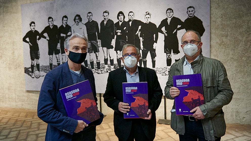 El Club Atlético Osasuna presenta el libro de su centenario. PABLO LASAOSA