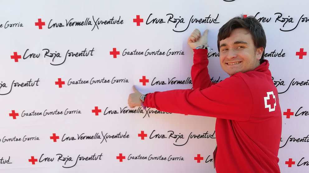 Diego Lafuente, nuevo director de Cruz Roja Juventud en Navarra. CRN