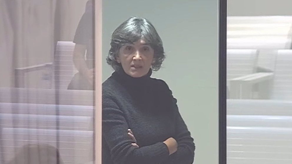 María Soledad Iparraguirre, 'Anboto', en el juicio por su colaboración en un atentado del 94 en Getxo. MINISTERIO DE JUSTICIA