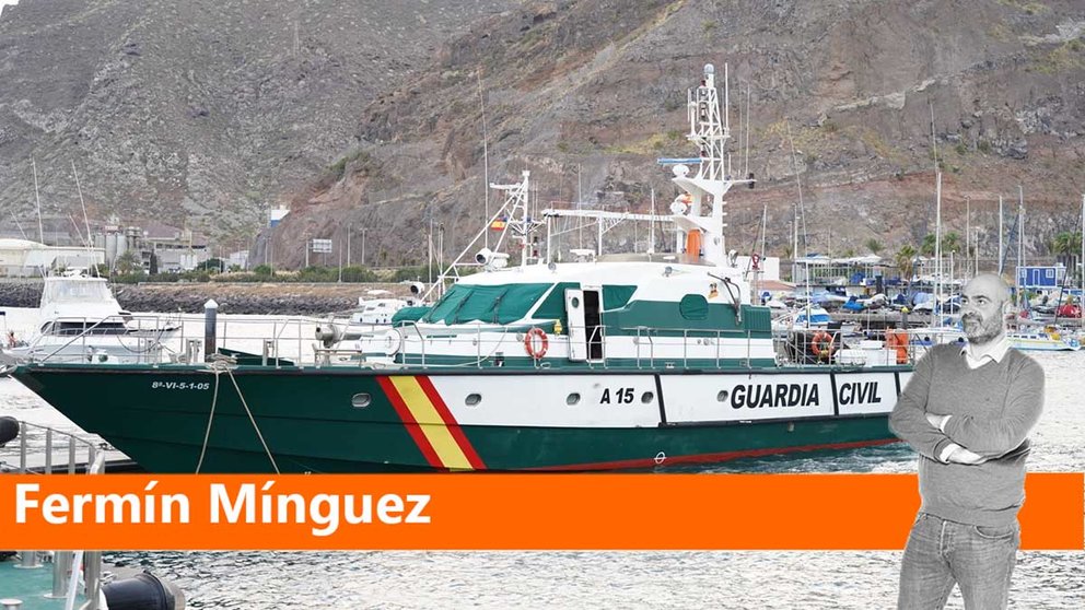Una patrullera de la Guardia Civil a 10 de junio de 2021, en Tenerife (Canarias). Este barco ha participado en la búsqueda de las niñas desaparecidas de Tenerife.
Europa Press
10/6/2021