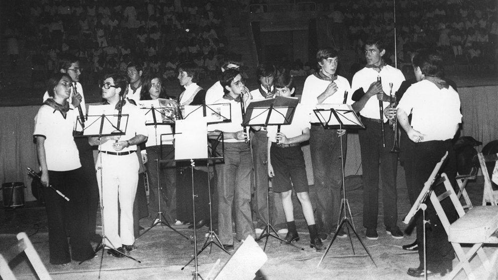 Escuela Oberena concierto. IMAGEN DE ARCHIVO