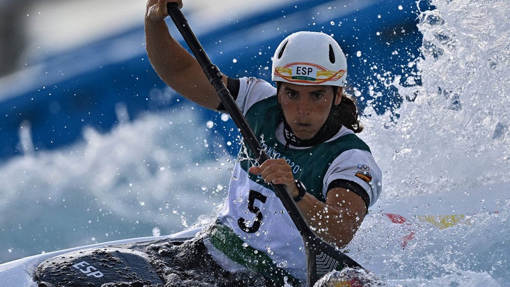 Maialen Chourraut gana la medalla de plata en aguas bravas en Tokio 2020.