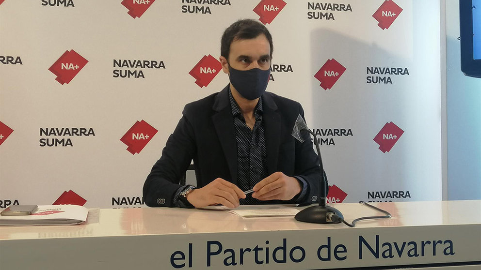 El parlamentario de Navarra Suma, Ángel Ansa. EUROPA PRESS
