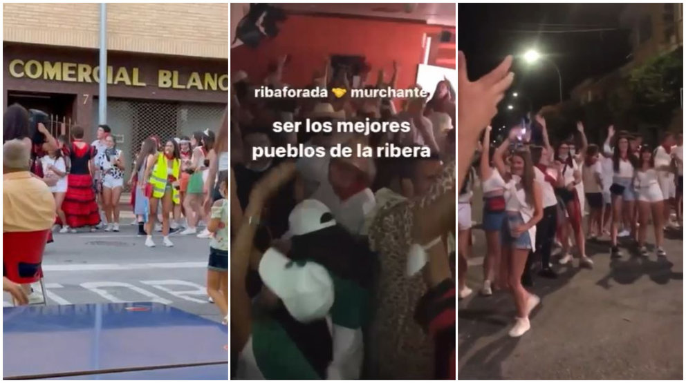 La localidad navarra de Ribaforada celebra sus 'no fiestas' de San Bartolomé sin medidas de seguridad. NAVARRA.COM