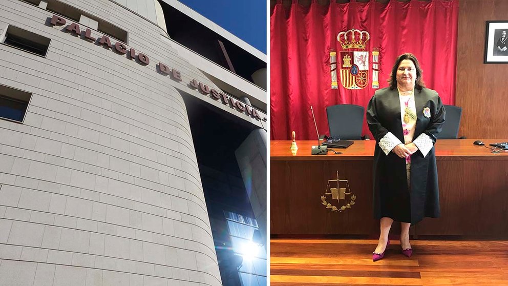 La magistrada Aurora Ruiz Ferreiro toma posesión de su nuevo destino en la Audiencia Provincial de Navarra en un acto celebrado ante la Sala de Gobierno del Tribunal Superior de Justicia de Navarra. TSJN