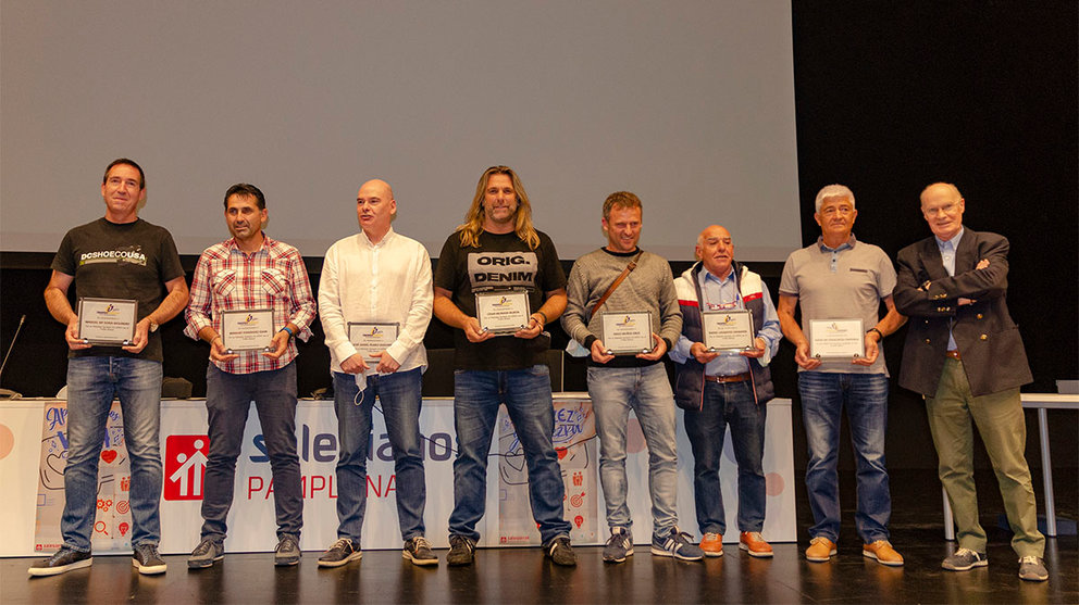 El Trofeo Boscos reconoce a los jugadores que han participado en 25 ediciones. Cedida.