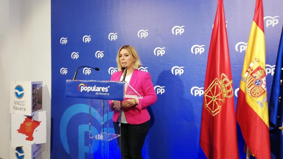 La senadora del PPN Amelia Salanueva. EUROPA PRESS