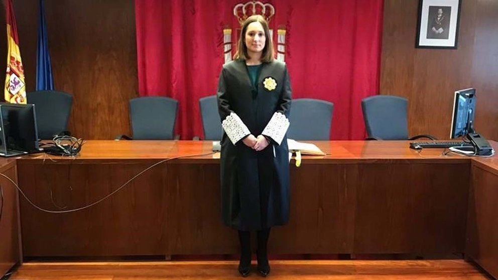 La magistrada Carmen García Anciso. TSJN