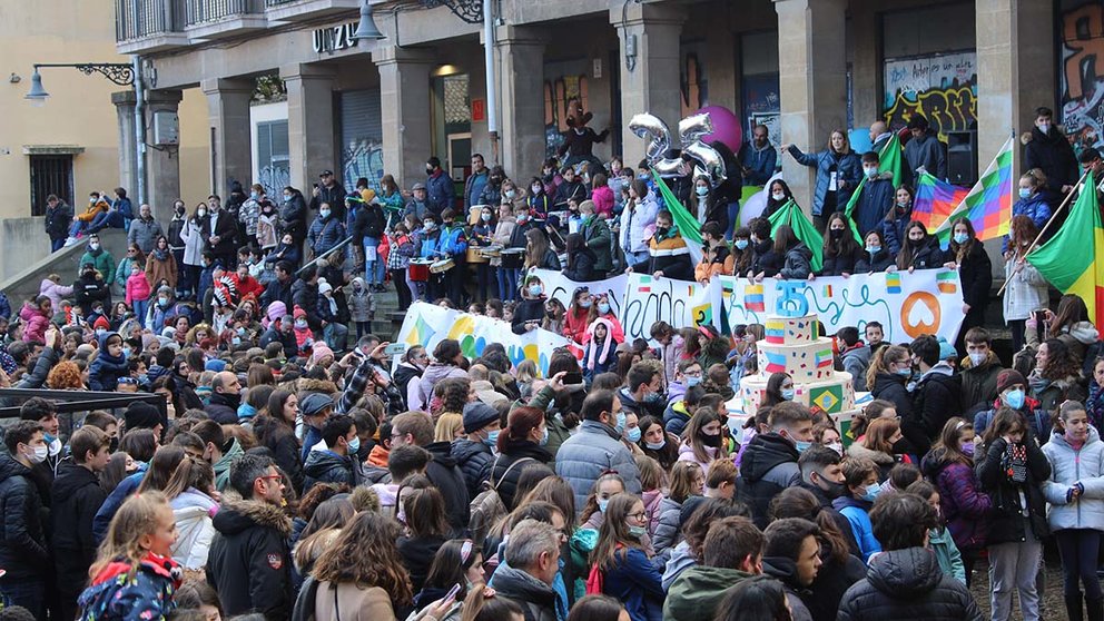 Celebración de la XXV Caminhada en Pamplona. ESCOLAPIOS
