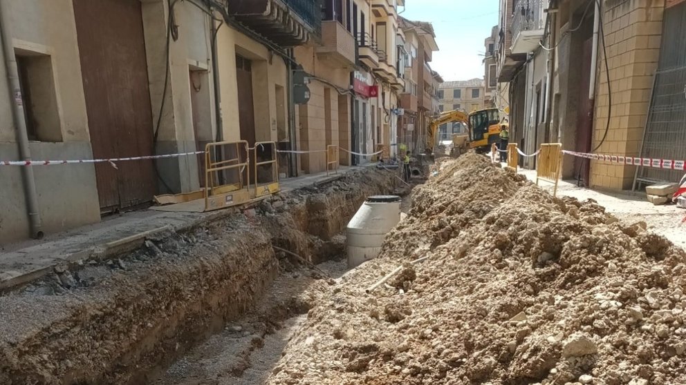 El Ayuntamiento de Funes ha recibido una subvención del 47%, las obras han comenzado este mes de mayo y se prevé que el proyecto dure tres meses - CEDIDA