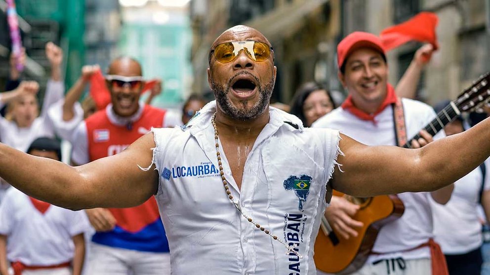 Marcelo Ferreira es el autor de "Agua de mayo", el tema que quiere convertirse en "la canción de los sanfermines". CEDIDA.