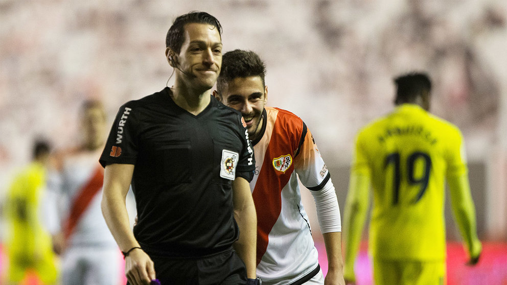 Prieto Iglesias in action during the Copa del Rey, football match played between Rayo Vallecano and Villarral CF at Vallecas Stadium on January 29, 2020 in Madrid, Spain.
Joaquin Corchero / AFP7 / Europa Press
(Foto de ARCHIVO)
29/1/2020 ONLY FOR USE IN SPAIN