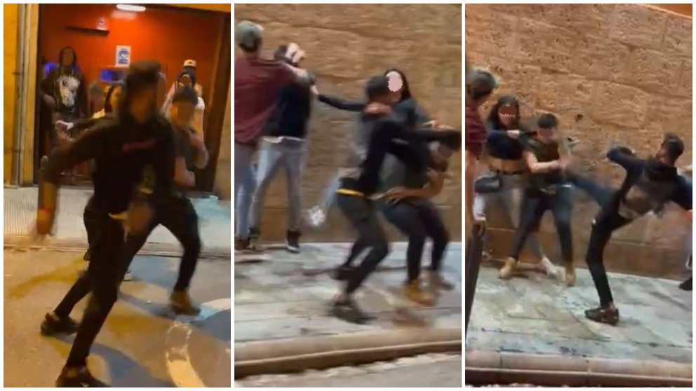 Una pelea a las salida de la discoteca Miusic de Tudela se salda con cinco detenidos.