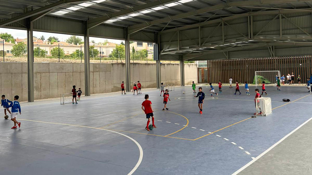El Ayuntamiento de la Cendea de Cizur inaugura sus nuevas instalaciones deportivas en Cizur Menor. AYUNTAMIENTO DE CIZUR