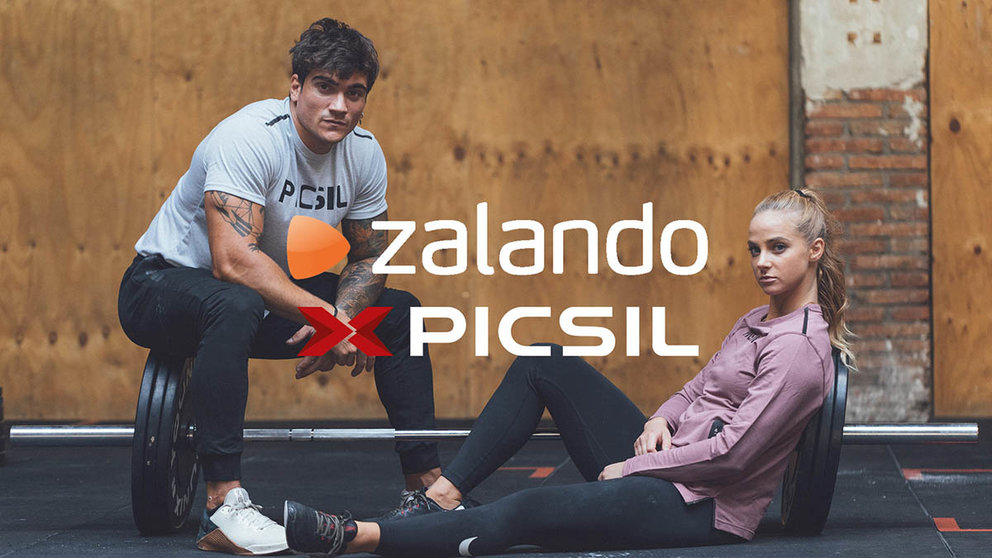 La firma cibornera Picsil se ha aliado con Zalando para vender su equipamiento deportivo. CEDIDA
