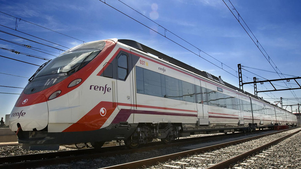 Imagen de archivo de un tren de Cercanías de Renfe. RENFE