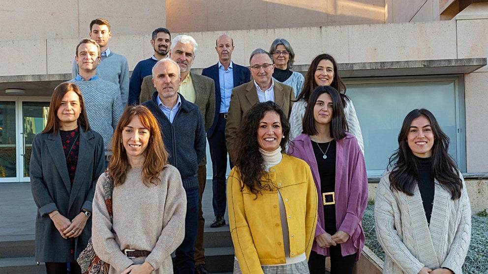 Investigadores del proyecto CARDIOPRINT de la Clínica Universidad de Navarra y el CIMA. CLÍNICA UNIVERSIDAD DE NAVARRA