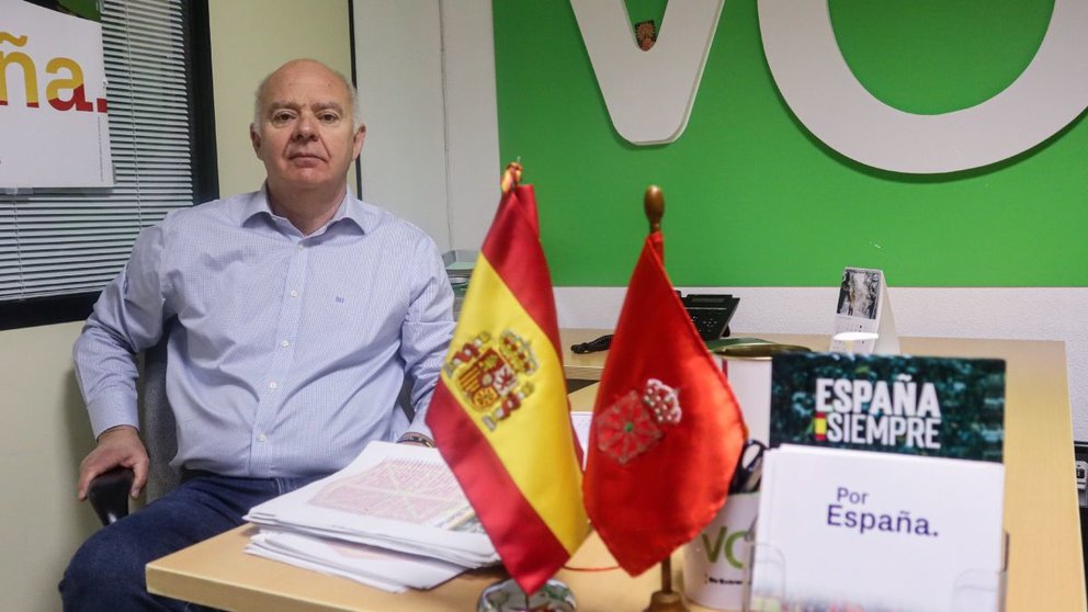 Emilio Jiménez apoya la supresión del Convenio Económico de Navarra. CEDIDA
