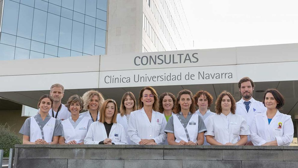 Profesionales de la unidad de hospitalización de psiquiatría infantil y adolescente de la Clínica Universidad de Navarra. CLÍNICA UNIVERSIDAD DE NAVARRA
