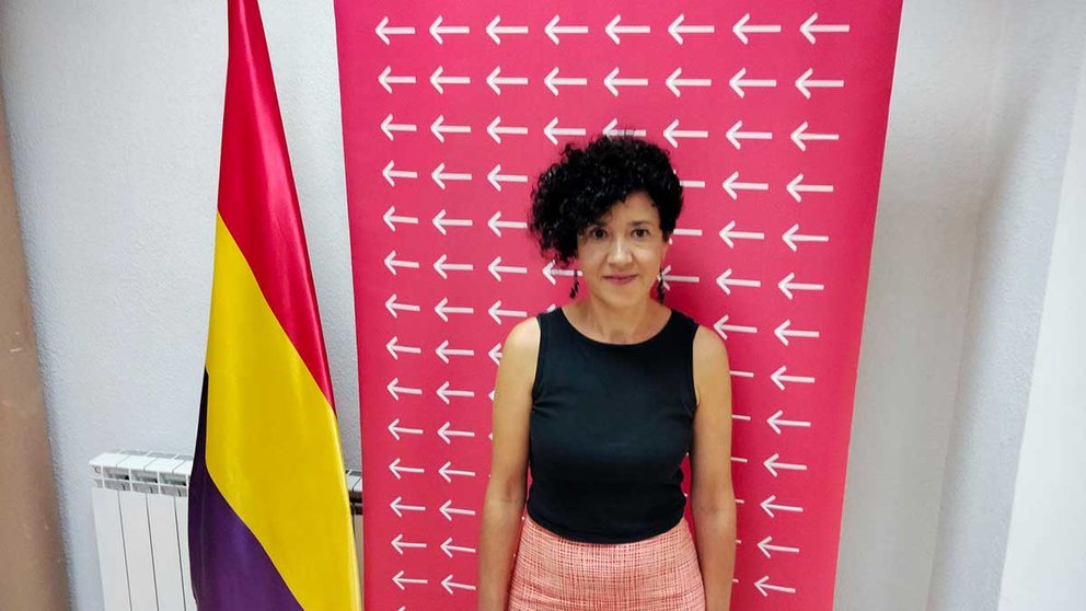 Mónica López es la nueva coordinadora de Izquierda Unida de Pamplona. IU