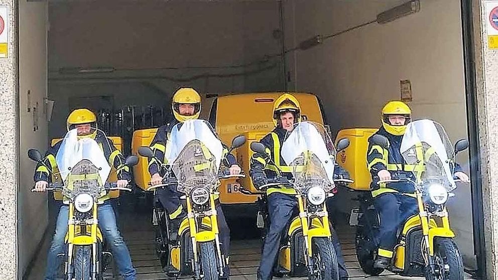 Nuevas motos eléctricas para los repartidores de Correos. CORREOS