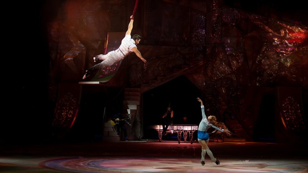 El espectáculo 'Crystal' del  Cirque du Soleil llega a Pamplona en enero de 2023. OLIVER BRAJON