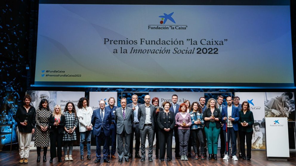 Los ganadores de los Premios Fundación La Caixa a la Innovación Social han recogido sus galardones en una ceremonia en CaixaForum Madrid. CEDIDA