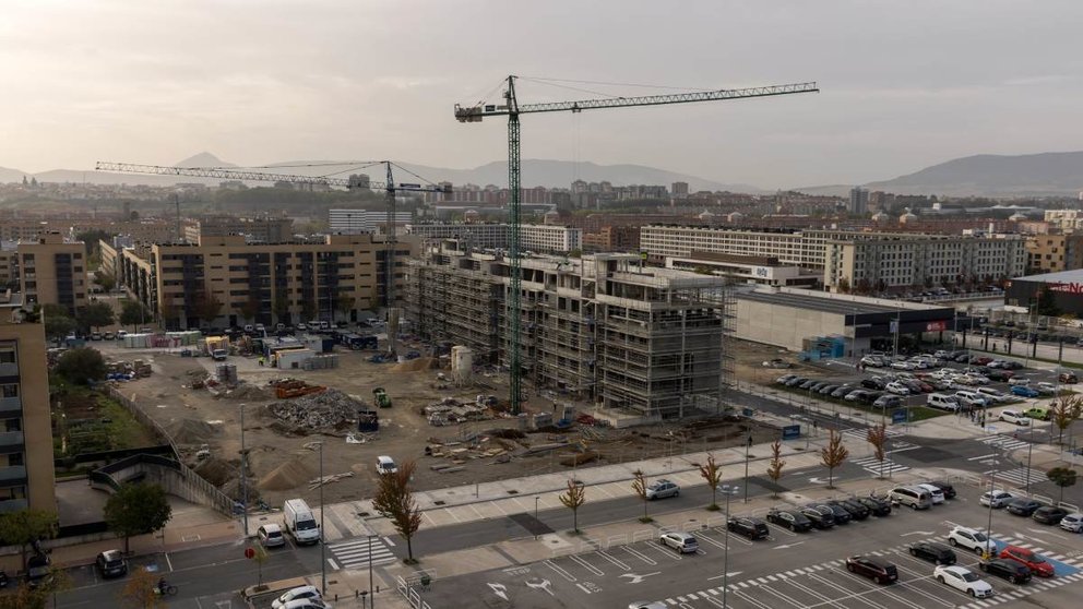 El Ayuntamiento de Pamplona bautizará con el nombre del arquitecto pamplonés Joaquín Zarranz Pueyo a la nueva plaza que se ha generado en Buztintxuri. AYUNTAMIENTO DE PAMPLONA