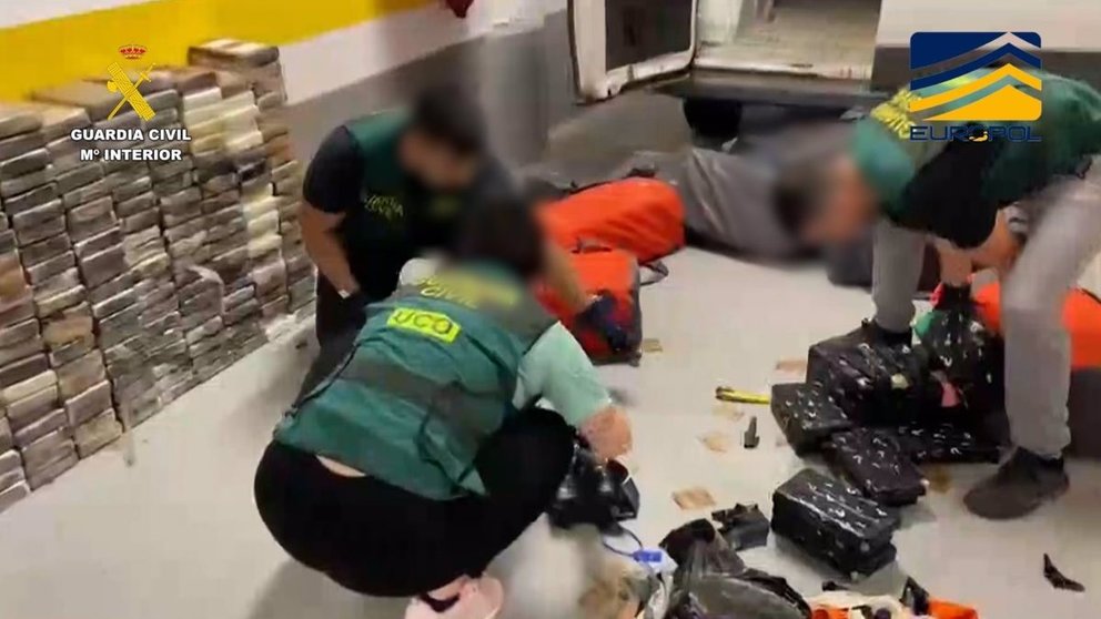 Operación de la Guardia Civil contra el narcotráfico en las provincias de Huelva y Cádiz. - GUARDIA CIVIL