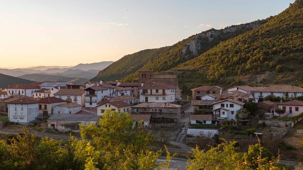 Imagen de la localidad de Bigüézal en Navarra. Francis Vaquero