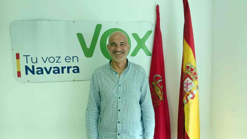 Eduardo Gutiérrez de Cabiedes, candidato de Vox por Navarra al Congresod e los Diputados. VOX