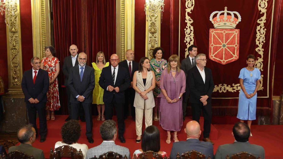 Acto de toma de posesión de los consejeros del Gobierno de Navarra para la legislatura 2023/2027 GOBIERNO DE NAVARRA