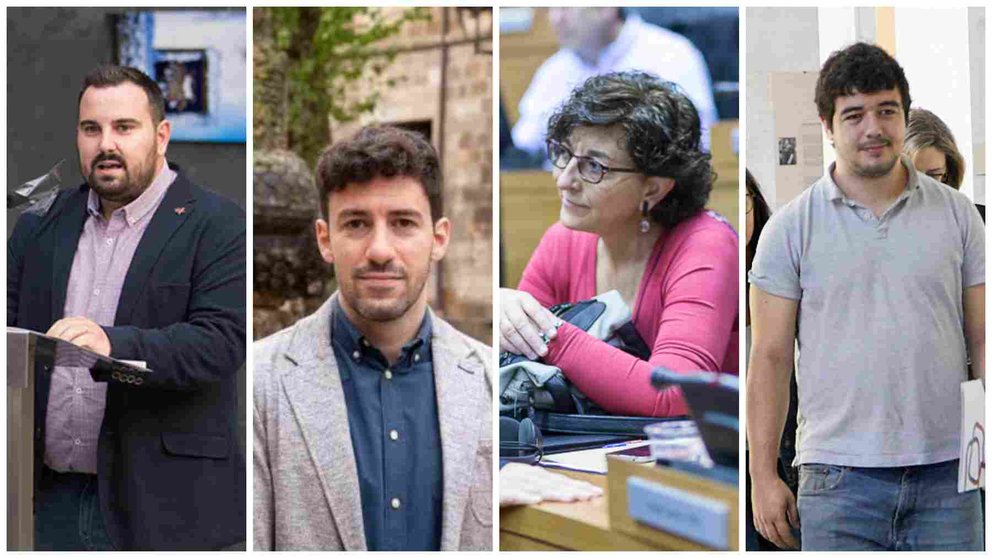 Carlos Mena, Ibai Crespo, Isabel Aranburu y Miguel Garrido tomarán posesión este martes como Parlamentarios Forales.