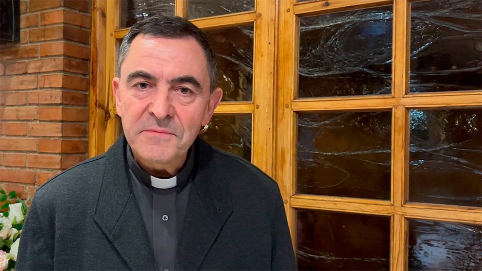El sacerdote navarro Mikel Garciandía Goñi ha sido nombrado obispo de la diócesis de Palencia. CEDIDA