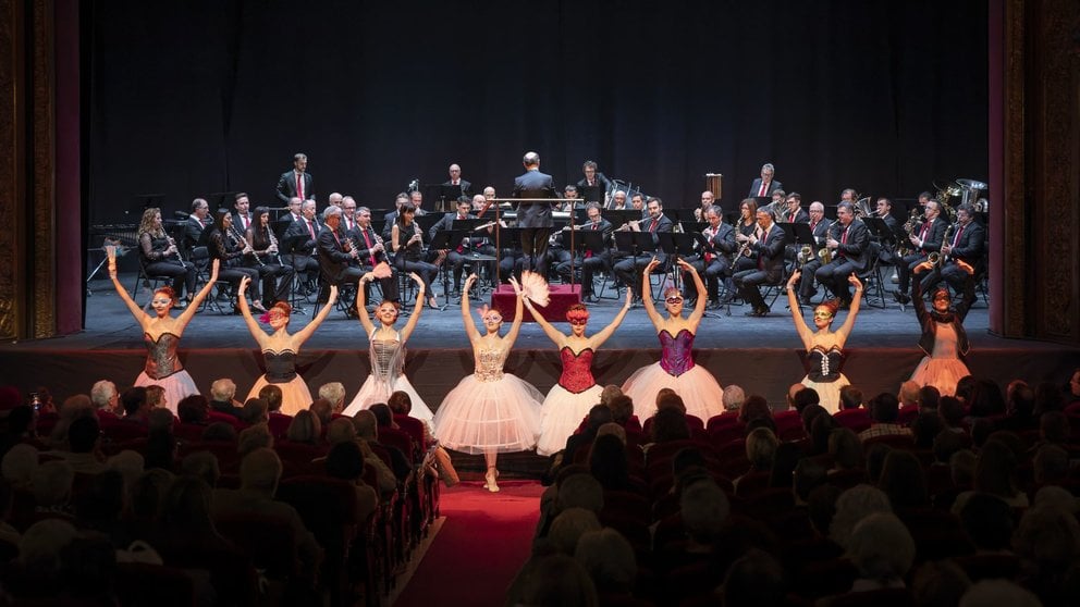 En su ciclo de conciertos de invierno, La Pamplonesa colabora con varias entidades, entre las que se encuentra la Escuela de Danza de Navarra. CEDIDA