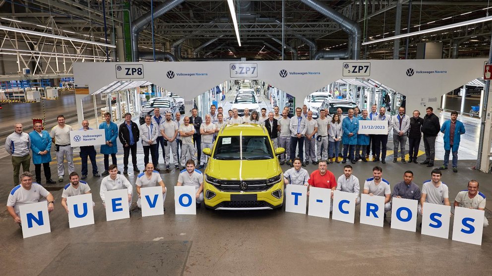 Volkswagen Navarra inicia la producción en serie del nuevo T-Cross en exclusiva para Europa