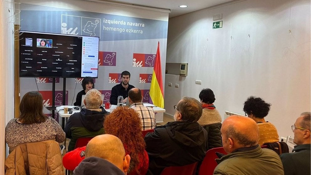 Reunión de la Coordinadora de Izquierda Unida de Navarra. - IU NAVARRA